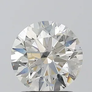 1.5 Carat Round J SI2 Natural Diamond
