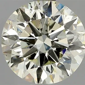 1.5 Carat Round N SI2 Natural Diamond