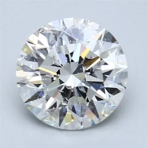 1.52 Carat Round D SI2 Natural Diamond