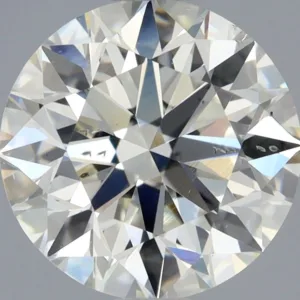 1.53 Carat Round K SI2 Natural Diamond
