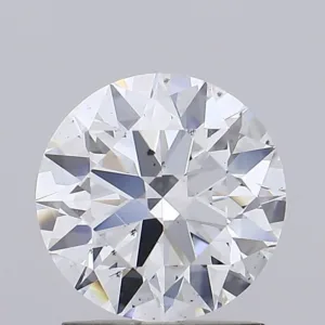 1.6 Carat Round E SI1 Natural Diamond
