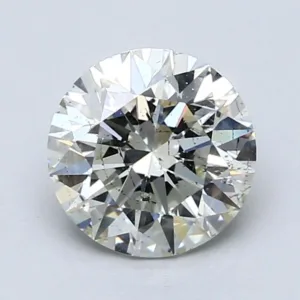 1.62 Carat Round J SI2 Natural Diamond