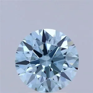 1.87 Carat Round Fancy Vivid Blue VS1 Lab Diamond