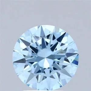 1.88 Carat Round Fancy Vivid Blue VS1 Lab Diamond