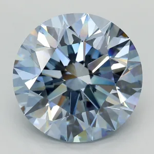 10.23 Carat Round Fancy Deep Blue VS1 Lab Diamond