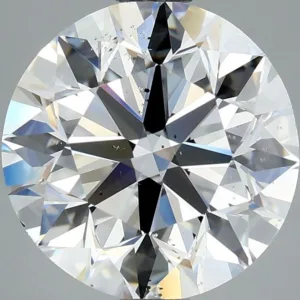 2 Carat Round E SI2 Natural Diamond