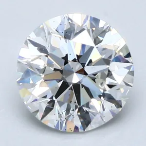 2 Carat Round F SI1 Natural Diamond