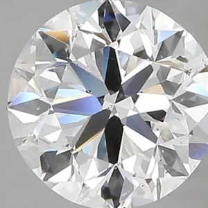 2 Carat Round F SI2 Natural Diamond