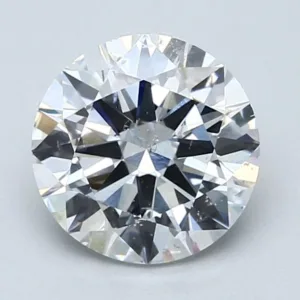 2.01 Carat Round D SI2 Natural Diamond