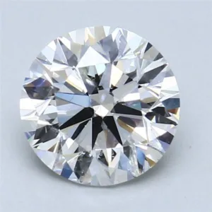 2.01 Carat Round D SI2 Natural Diamond