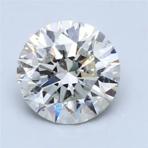 2.01 Carat Round F SI1 Natural Diamond
