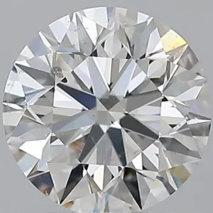 2.01 Carat Round G SI2 Natural Diamond