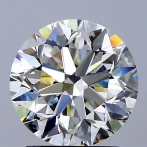 2.01 Carat Round J SI1 Natural Diamond