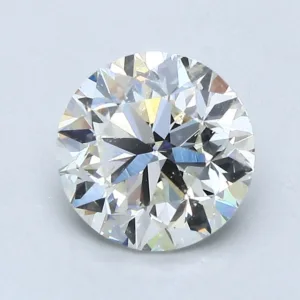 2.01 Carat Round J SI2 Natural Diamond