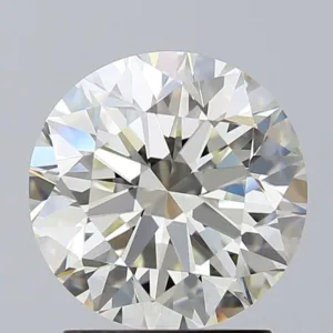 2.01 Carat Round K VVS2 Natural Diamond