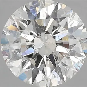 2.05 Carat Round H SI2 Natural Diamond