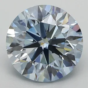 2.08 Carat Round Fancy Blue VS1 Lab Diamond
