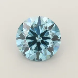 2.12 Carat Round Fancy Vivid Blue SI1 Lab Diamond