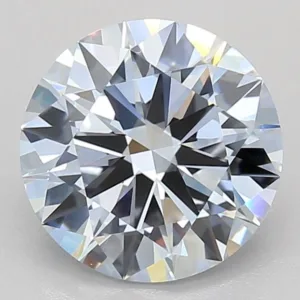 2.51 Carat Round Faint Blue VVS1 Lab Diamond