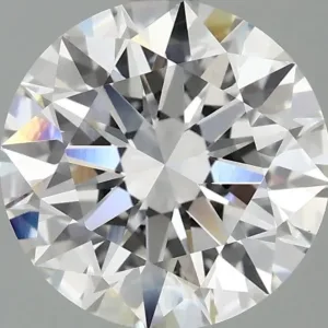 3.01 Carat Round F VVS2 Lab Diamond