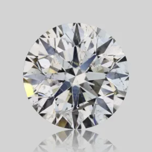 3.01 Carat Round H SI2 Natural Diamond