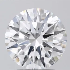 3.02 Carat Round E VVS2 Lab Diamond