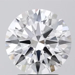 3.02 Carat Round E VVS2 Lab Diamond