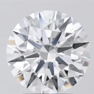 3.02 Carat Round E VVS2 Lab Diamond
