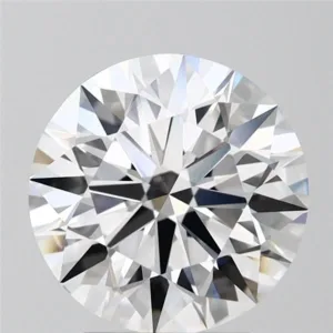 3.02 Carat Round F VVS2 Lab Diamond