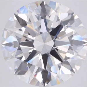 3.02 Carat Round F VVS2 Lab Diamond