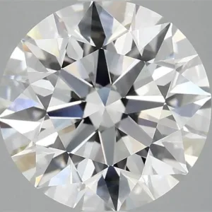 3.02 Carat Round F VVS2 Lab Diamond