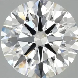 3.02 Carat Round F VVS2 Lab Diamond