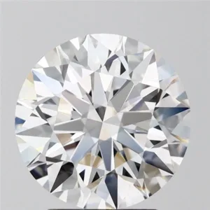 3.03 Carat Round E VVS2 Lab Diamond