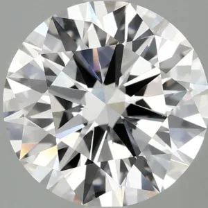 3.03 Carat Round F VVS2 Lab Diamond