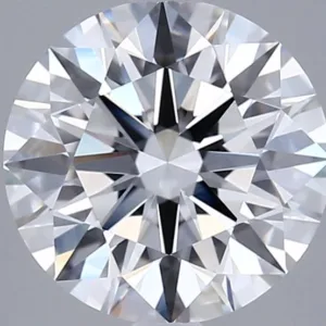 3.04 Carat Round F VVS2 Lab Diamond