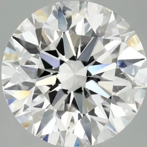 3.04 Carat Round F VVS2 Lab Diamond