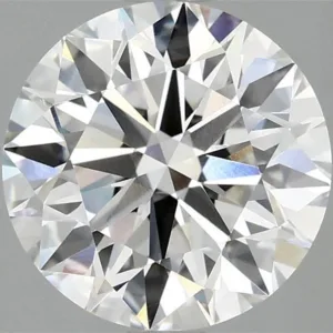 3.04 Carat Round F VVS2 Lab Diamond