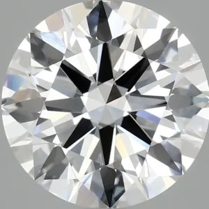 3.04 Carat Round F VVS2 Lab Diamond