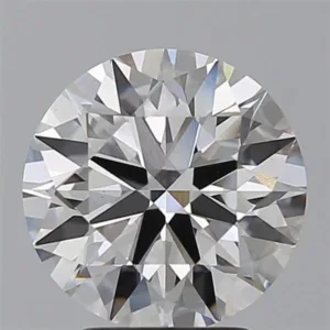 3.04 Carat Round F VVS2 Lab Diamond