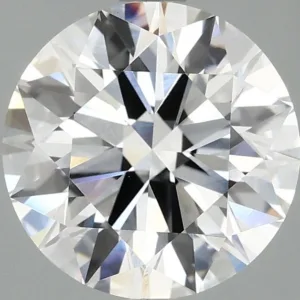 3.04 Carat Round F VVS2 Lab Diamond