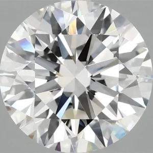 3.04 Carat Round F VVS2 Lab Diamond