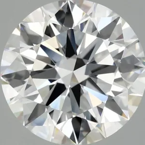 3.04 Carat Round F VVS2 Lab Diamond