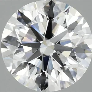 3.04 Carat Round F VVS2 Lab Diamond