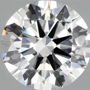 3.04 Carat Round F VVS2 Lab Diamond