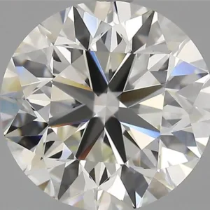 3.04 Carat Round J VVS2 Natural Diamond