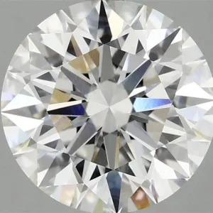 3.05 Carat Round F VVS2 Lab Diamond