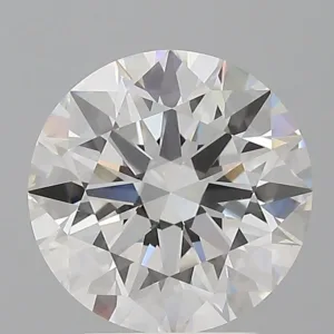 3.06 Carat Round E VVS2 Lab Diamond