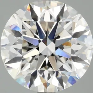 3.06 Carat Round F VVS2 Lab Diamond