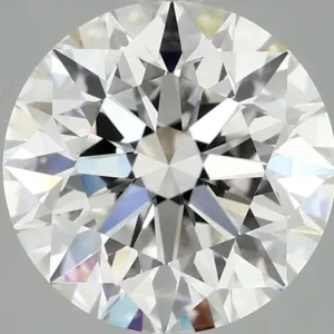 3.06 Carat Round F VVS2 Lab Diamond