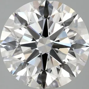 3.06 Carat Round F VVS2 Lab Diamond